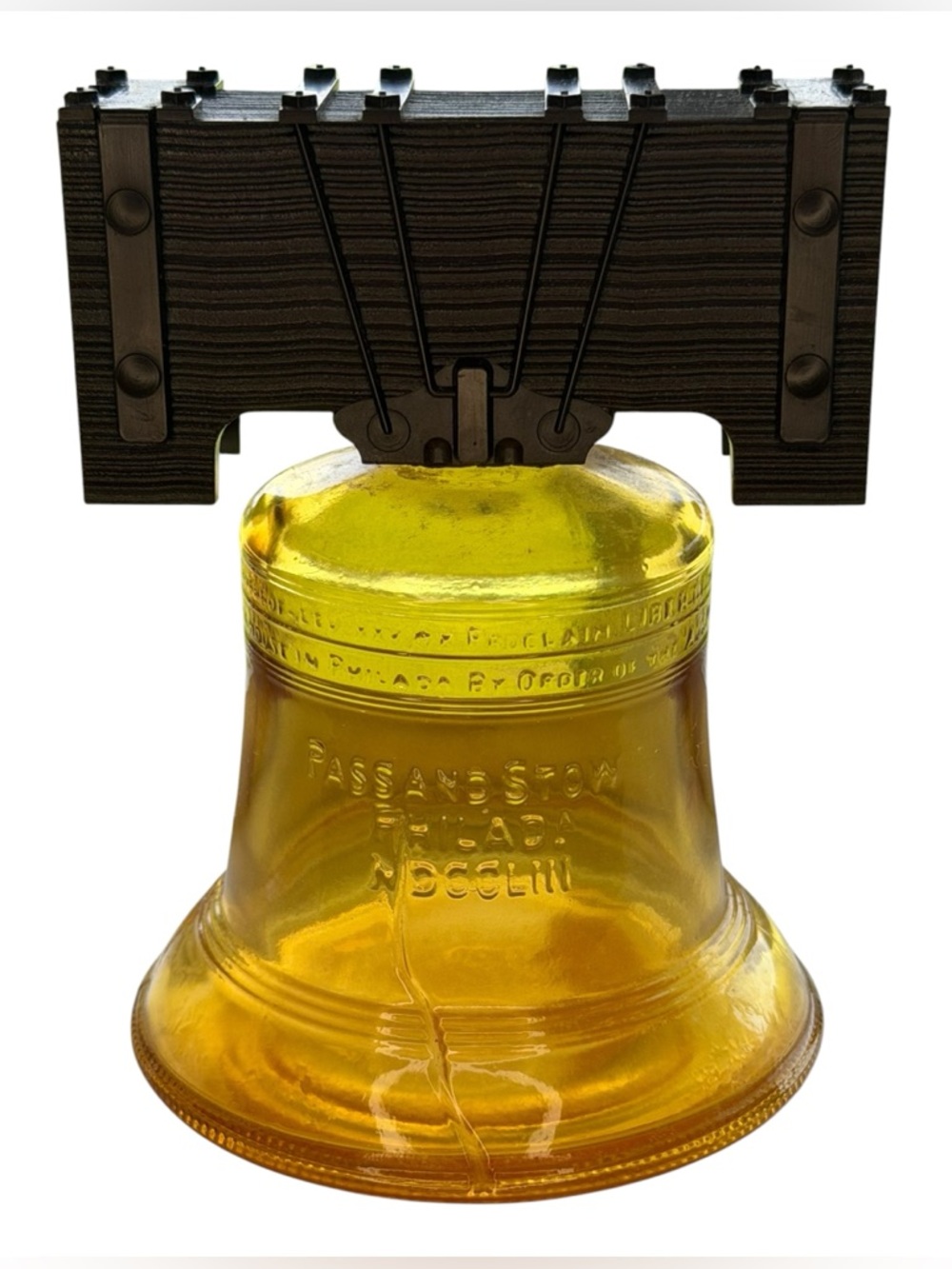 Rare Vintage Avon Liberty Bell Tribute After Shave Decanter (Empty)